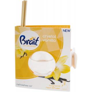 Odorizant camera cu betisoare Brait 40 ml Crystal Vanilla