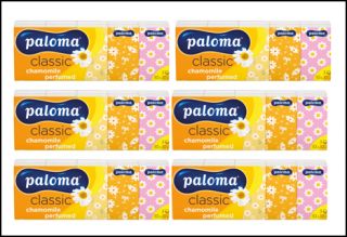 Pachet de 6 seturi batiste Paloma musetel