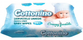 Servetele umede pentru copii, 72 buc pachet, Cottonino Blue