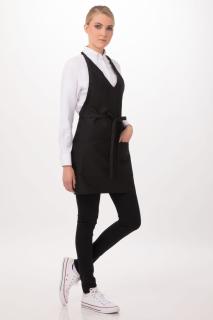 Sort dama decolteu v Tuxedo