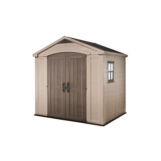 Casuta de gradina Factor 8x6 Indoor STD - BRW557- Bej- taupe