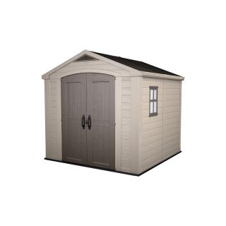 Casuta de gradina Factor 8x8 Indoor STD - BRW557- Bej- taupe