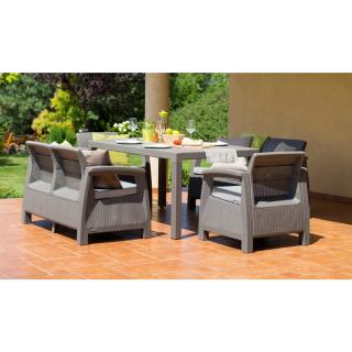 Set mobilier de gradina CORFU II FIESTA Capuccino