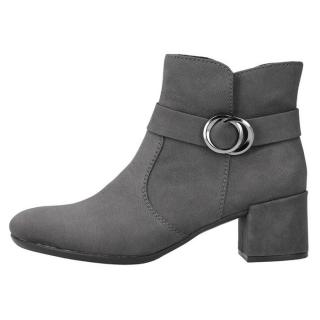 Botine Dama - Gri, Rieker - Iarna - 70289-45-Gri - Marimea 36