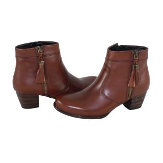 Botine Piele Naturala Dama Elegante - Maro, Ara Shoes - 12-46942-Brown - Marimea 38.5