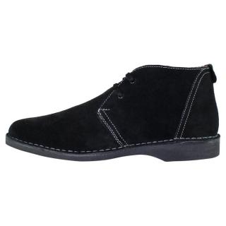 Ghete Piele Intoarsa Barbati - Negru, Elvis - 2110-1-Nero - Marimea 45