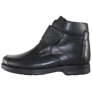 Ghete Piele Naturala Barbati - Negru, Nicolis - 44049-Negru - Marimea 40