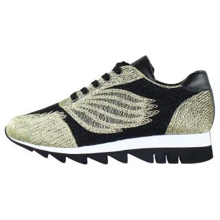 Pantofi Dama - Negru, Auriu, Gerry Weber Shoes - G32318-867-811-Gold-Black - Marimea 37