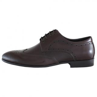 Pantofi Eleganti, Piele Naturala Barbati - Maro, Alberto Clarini - C213-302B-Brown - Marimea 39