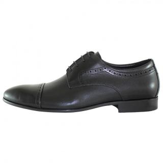 Pantofi Eleganti, Piele Naturala Barbati - Negru, Alberto Clarini - C213-501A-Black - Marimea 40