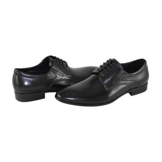 Pantofi Eleganti, Piele Naturala Barbati - Negru, Pieton - S-085-Negru - Marimea 42