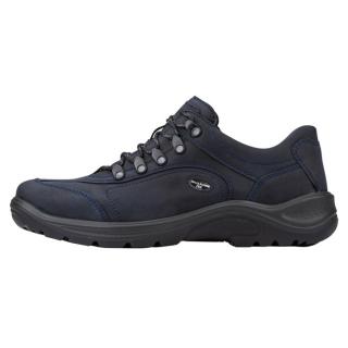 Pantofi Piele Naturala Barbati - Bleumarin, Waldlaufer - Relax, Confort, Ortopedic - 415901-158-194-Hayo-Bleumarin - Marimea 43