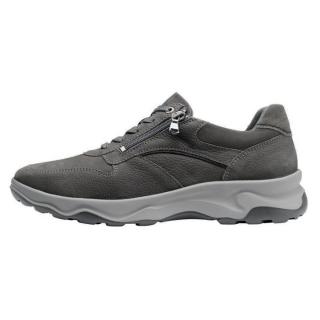 Pantofi Piele Naturala Barbati - Gri, Waldlaufer - Relax, Confort, Ortopedic - 718006-407-052-H-Max-Gri - Marimea 43