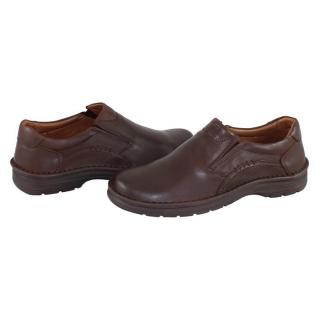 Pantofi Piele Naturala Barbati - Maro, Krisbut - 4561-6-1-Brown - Marimea 40