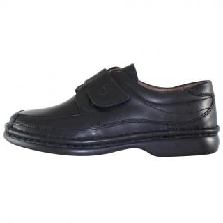 Pantofi Piele Naturala Barbati - Negru, Gitanos - 220-Negru - Marimea 41