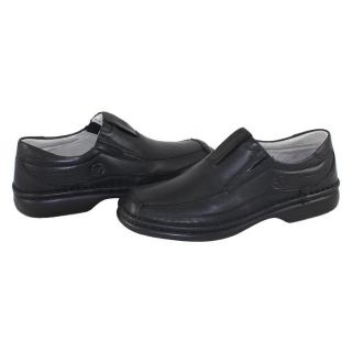 Pantofi Piele Naturala Barbati - Negru, Gitanos - 221-Negru - Marimea 41