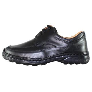 Pantofi Piele Naturala Barbati - Negru, Gitanos - 714S-Negru - Marimea 41