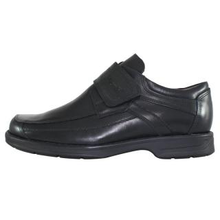 Pantofi Piele Naturala Barbati - Negru, Nicolis - 24049-Negru - Marimea 40