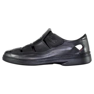 Pantofi Piele Naturala Barbati - Negru, Nicolis - 70864-Negru - Marimea 42