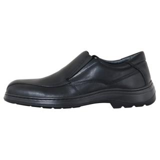 Pantofi Piele Naturala Barbati - Negru, Riva Mancina - 643-Negru - Marimea 41