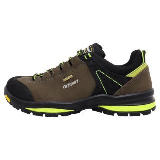 Pantofi Piele Naturala Barbati - Verde, Negru, Grisport - Impermeabil - 820591-12527N15G-Verde-Negru - Marimea 41