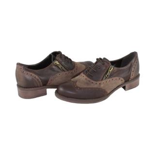 Pantofi Piele Naturala Dama - Maro, Agressione - Romika-V1-Brown - Marimea 38