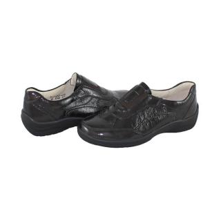 Pantofi Piele Naturala Dama - Maro, Waldlaufer - Relax, Confort, Ortopedic - 312502-143-216-Hesna - Marimea 37.5