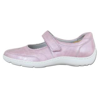 Pantofi Piele Naturala Dama - Roz, Waldlaufer - Relax, Confort, Ortopedic - 385065-106-121-Roz - Marimea 40