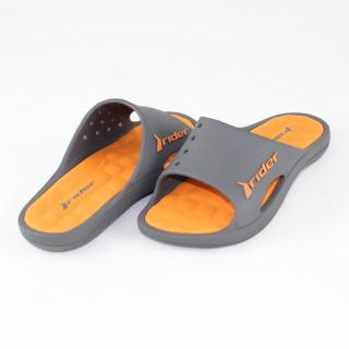 Papuci - Gri, Portocaliu, Rider - 80590-Grey-Orange - Marimea 33