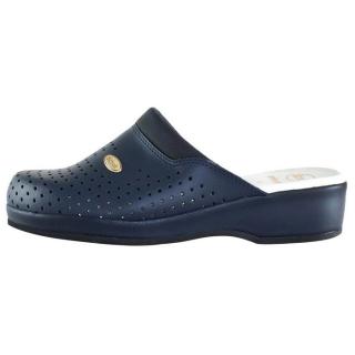 Saboti Piele Naturala - Bleumarin, Scholl - Medicinali - F20002-1040-370-Clog-Black-Guard-Navy-Blue - Marimea 35