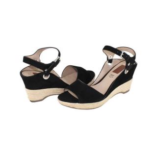 Sandale Piele Naturala Dama - Negru, S.Oliver - 5-28322-24-Black - Marimea 39