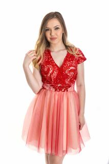 Rochie ANGRO Roxy Rosie cu dantela florala