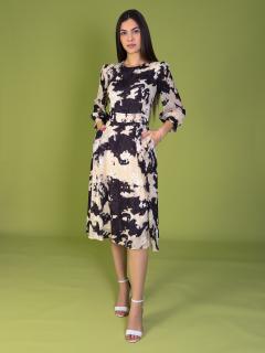 Rochie DASHA Midi, cu Imprimeu, Engros