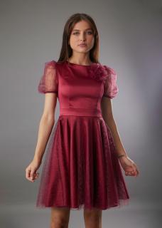 Rochie ENGROS Lizeta bordo