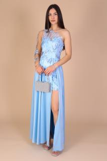 Rochie PAMELA Lunga cu Dantela 3D, Engros