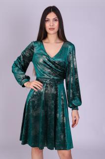 Rochie SANDY, Verde din Catifea