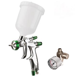 Pistol de vopsit auto profesional LS-400S2 Base Pininfarina Anest Iwata  cu manometru in linie HVC Anest Iwata, Pro Set