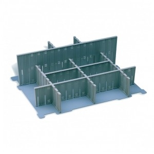 Separator 70 x 400 mm (jos, individual) - 80101030 pentru Systainer