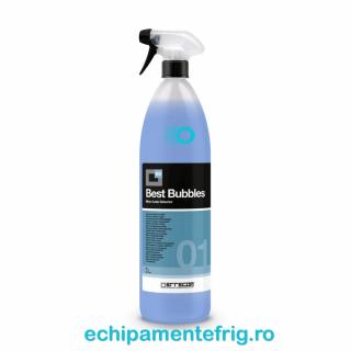 Spray detectare de scurgeri pentru sisteme A C ERRECOM - BEST BUBBLES - 1L