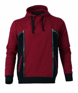 Hanorac ANTONIO HOODED VSK Bordeaux - Hanorac barbati casual