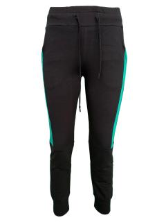 Pantalon Dama LAZO TRAVEL, Negru cu verde