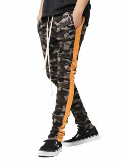 Pantaloni Barbatesti LAZO CAMOUFLAGE TRACK PANTS, Orange