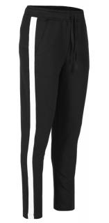 Pantaloni Dama LAZO AIR LINE, Negru cu Alb