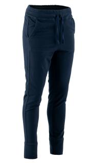 Pantaloni sport cu tur, Kara, bumbac, bleumarin