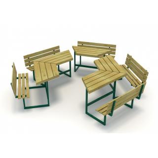 04PM Mobilier urban stradal Masa picnic parc