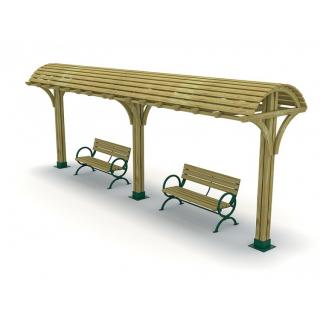 11PB Mobilier urban stradal Pergola parc