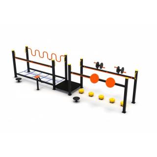 Ansamblu Echipamente fitness exterior FitSafe 93FT