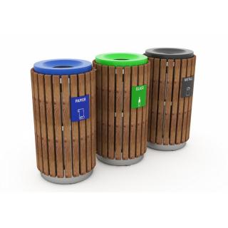 Cosuri de gunoi pentru hartie, sticla si metal - 52CK