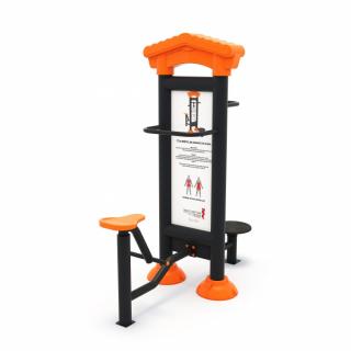 Echipament fitness exterior cu panou informativ 29FT