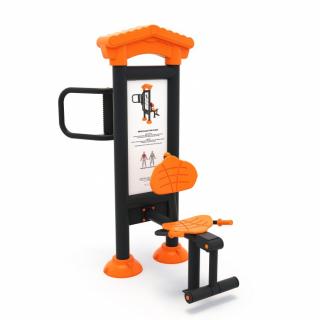 Echipament fitness exterior cu panou informativ 30FT